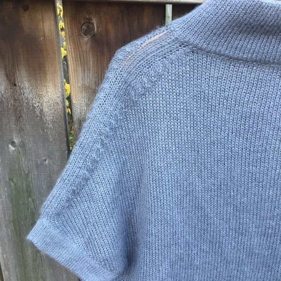 Roberto Collina grey mohair & wool cardigan w/pockets - size M - Picture 11 of 11
